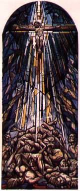 vitraz kapele mucencev